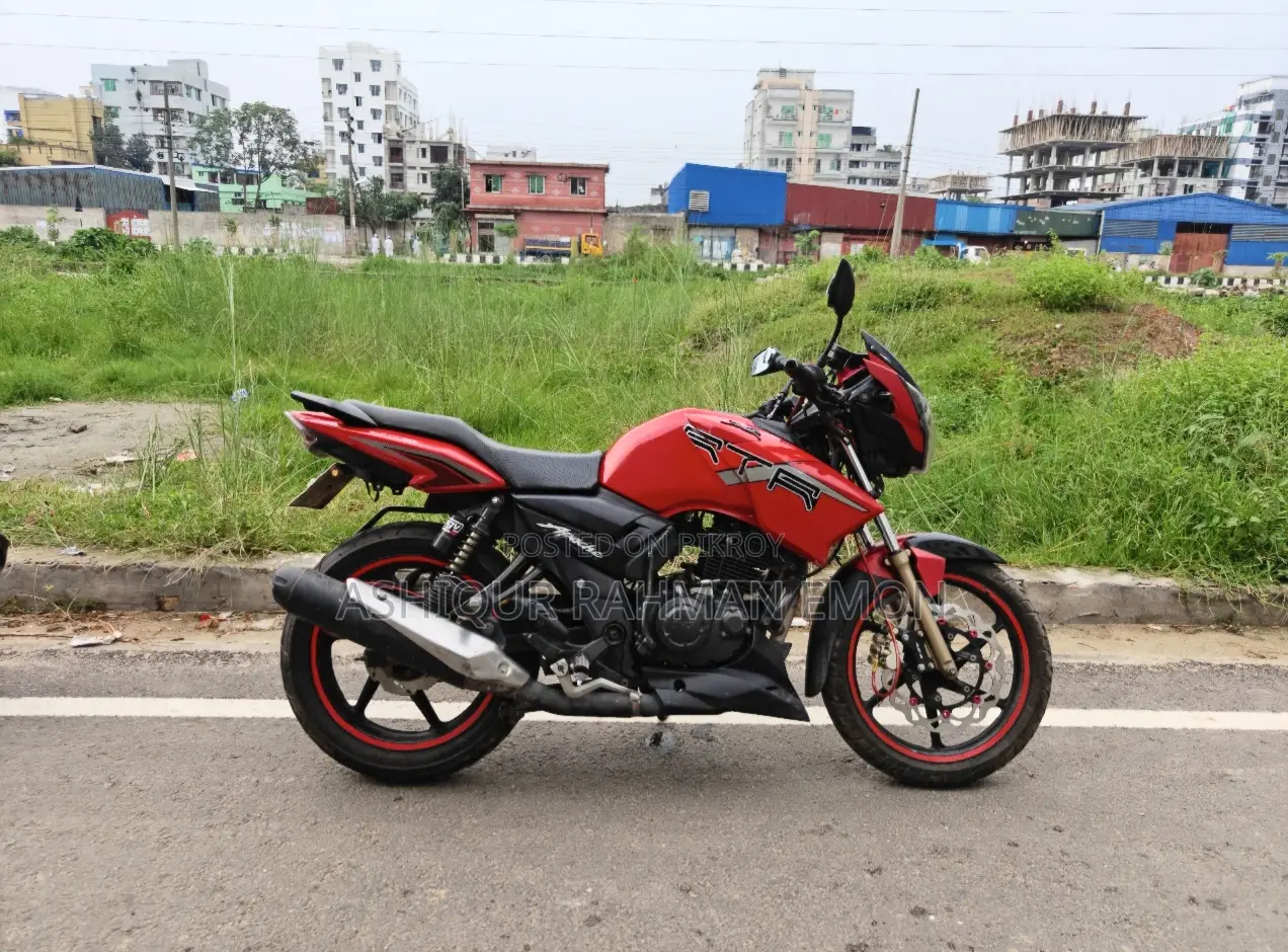TVS Apache RTR 160 2V 2020 Red