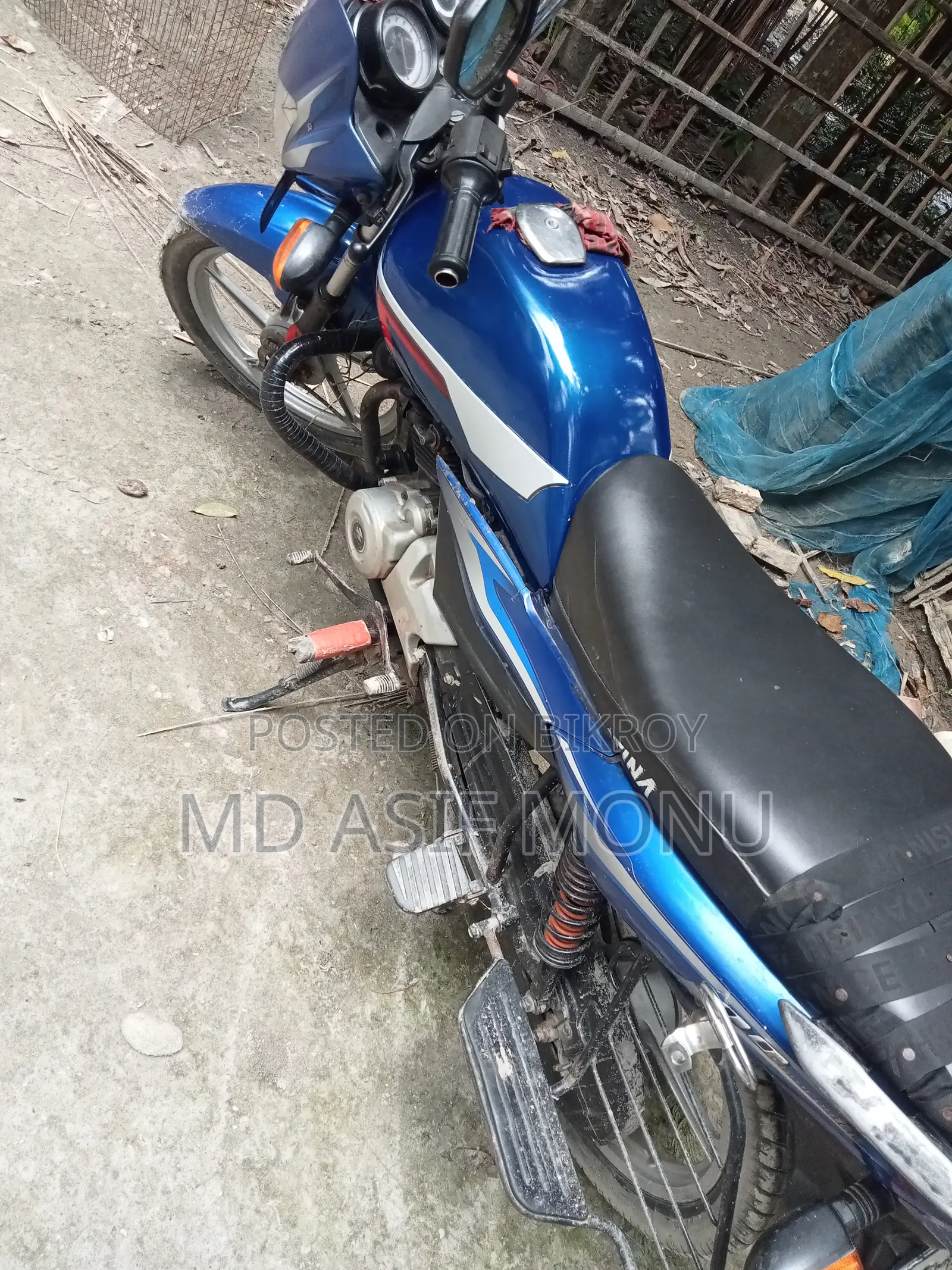 Bajaj Platina 100 2018 Blue