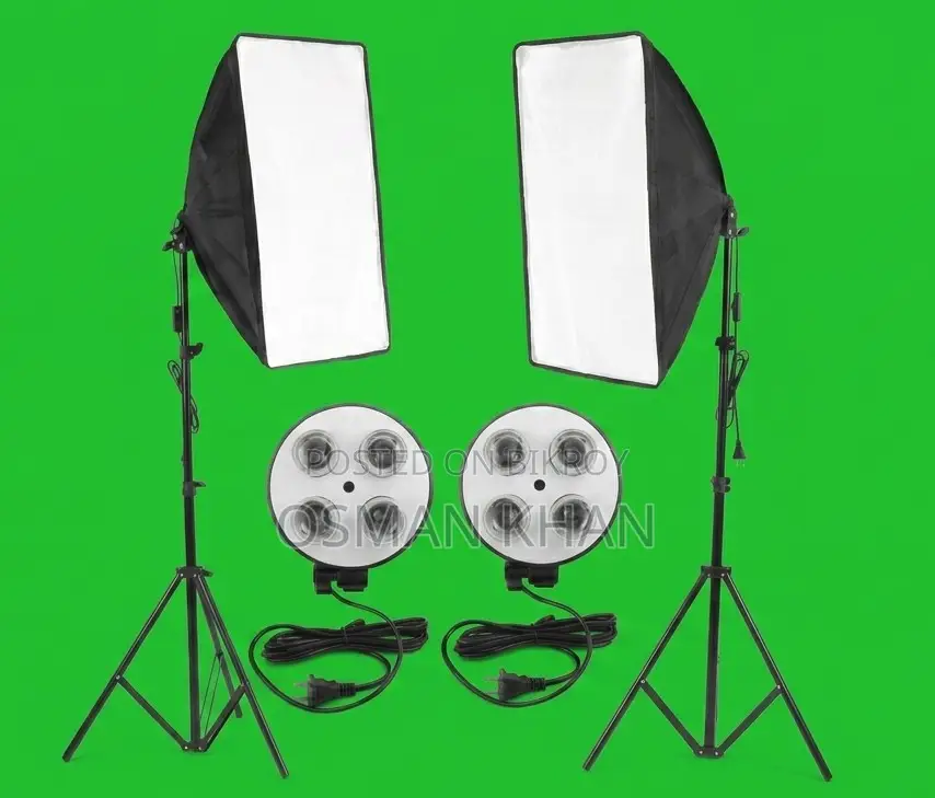 Studio Combo | Softbox + Tripod + Green Screen