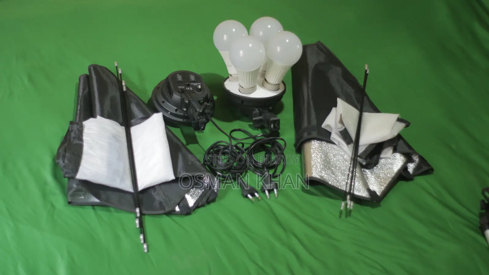 Studio Combo | Softbox + Tripod + Green Screen