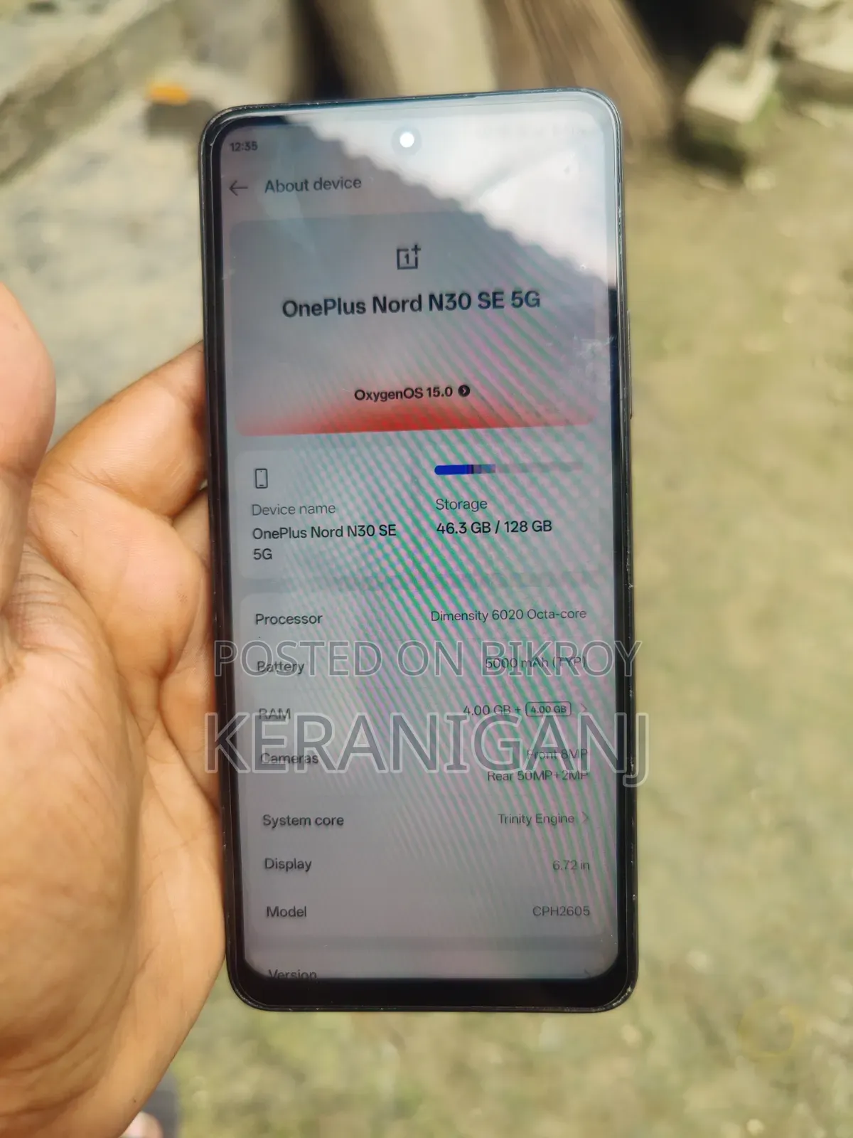 ওয়ানপ্লাস নর্ড এন৩০ ১২৮ জিবি ব্ল্যাক