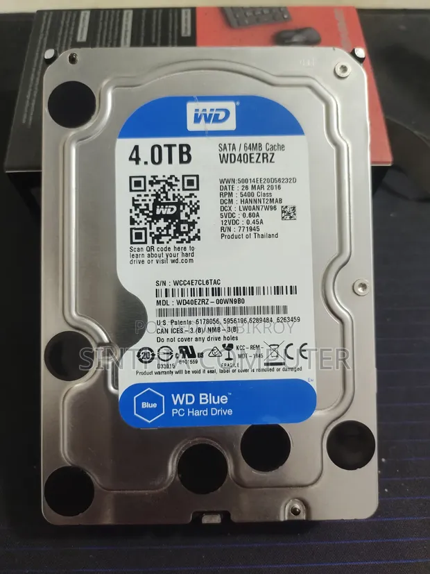 Wd Blue 4tb 5400 RPM HDD - Sinthia Computer ▷ Price: BDT 9,500 on