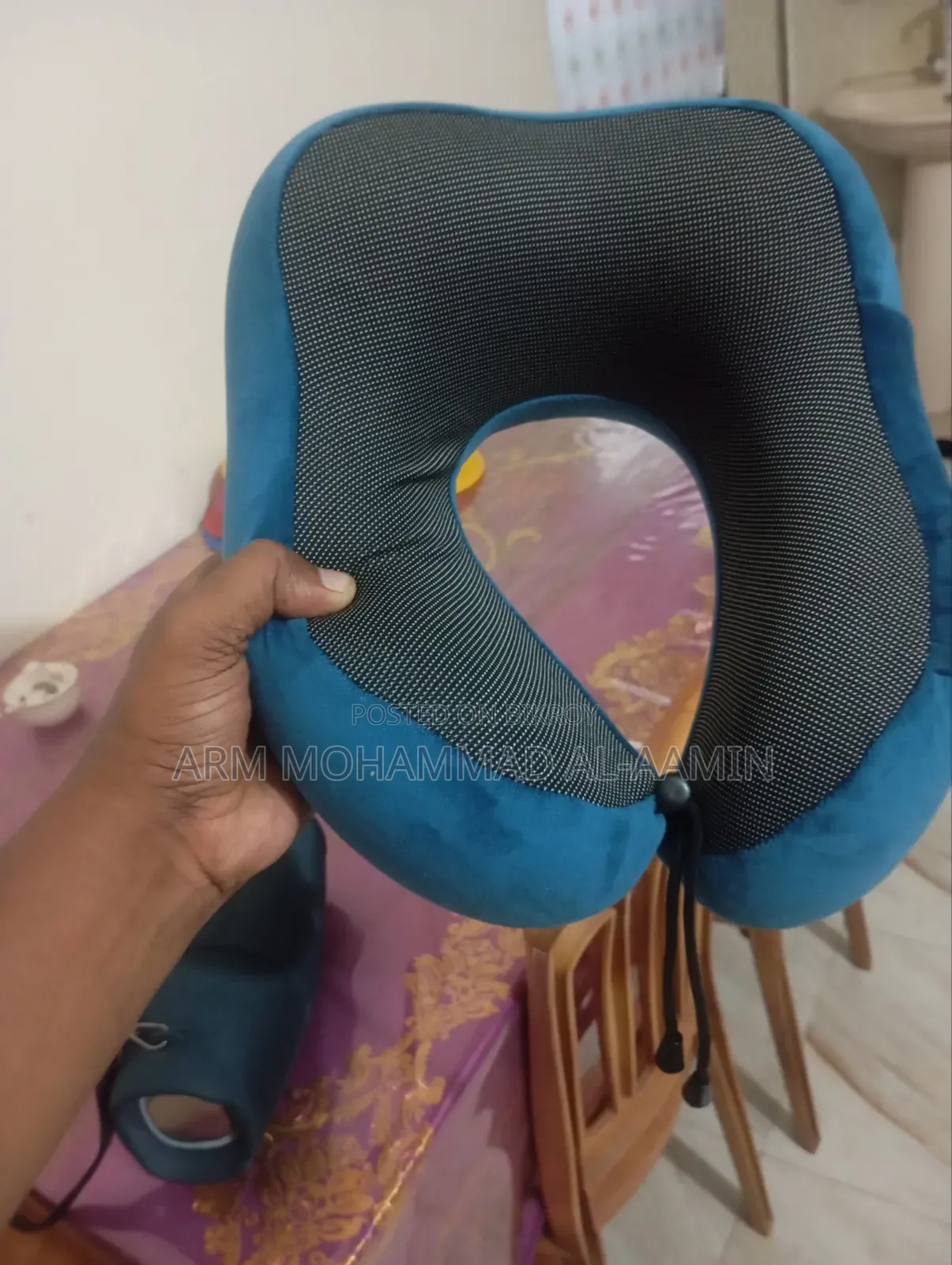 মেমোরি ফোমের ট্রাভেল নিক পিলো