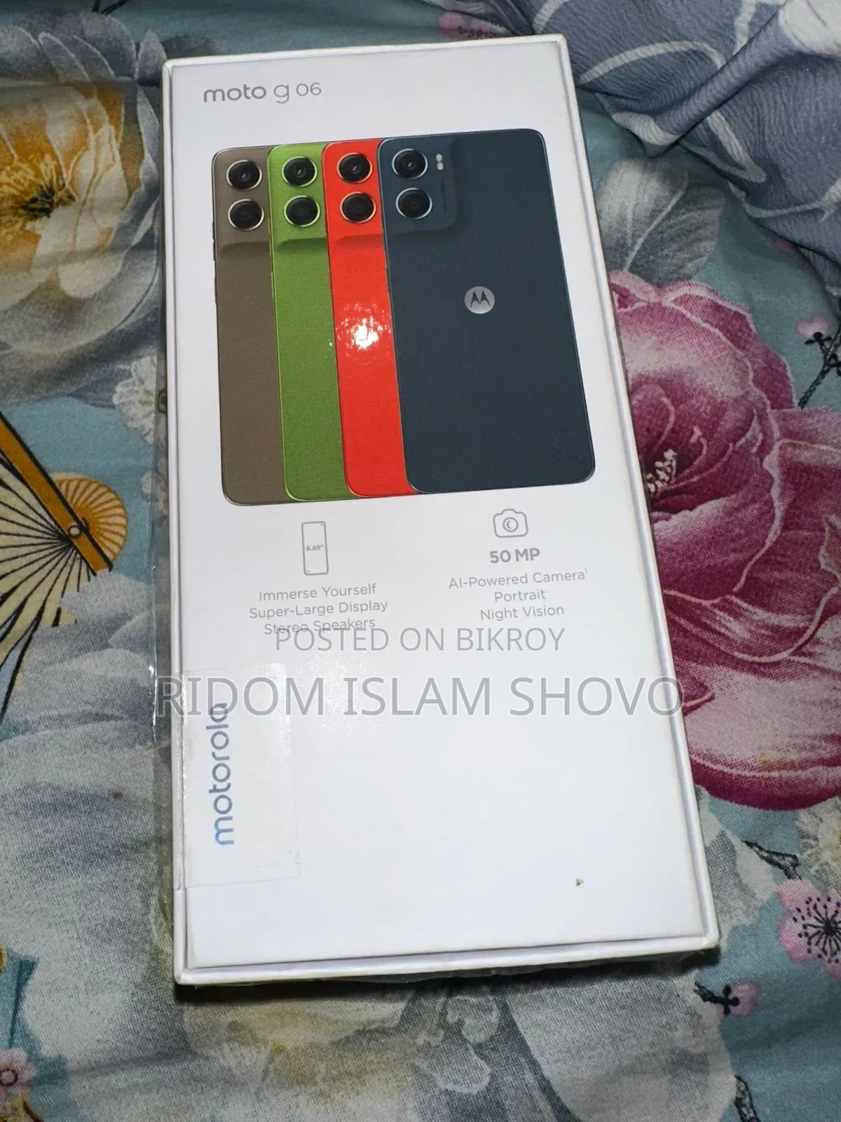 New Motorola Moto G06 128 GB Green