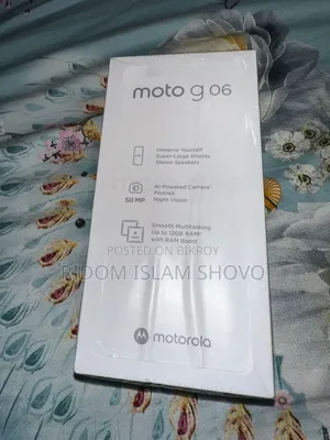 New Motorola Moto G06 128 GB Green