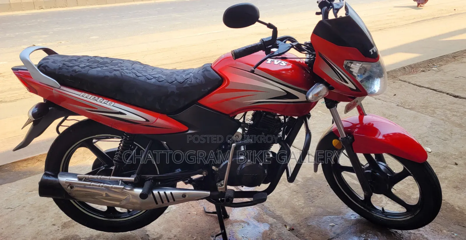TVS Metro 2021 Red