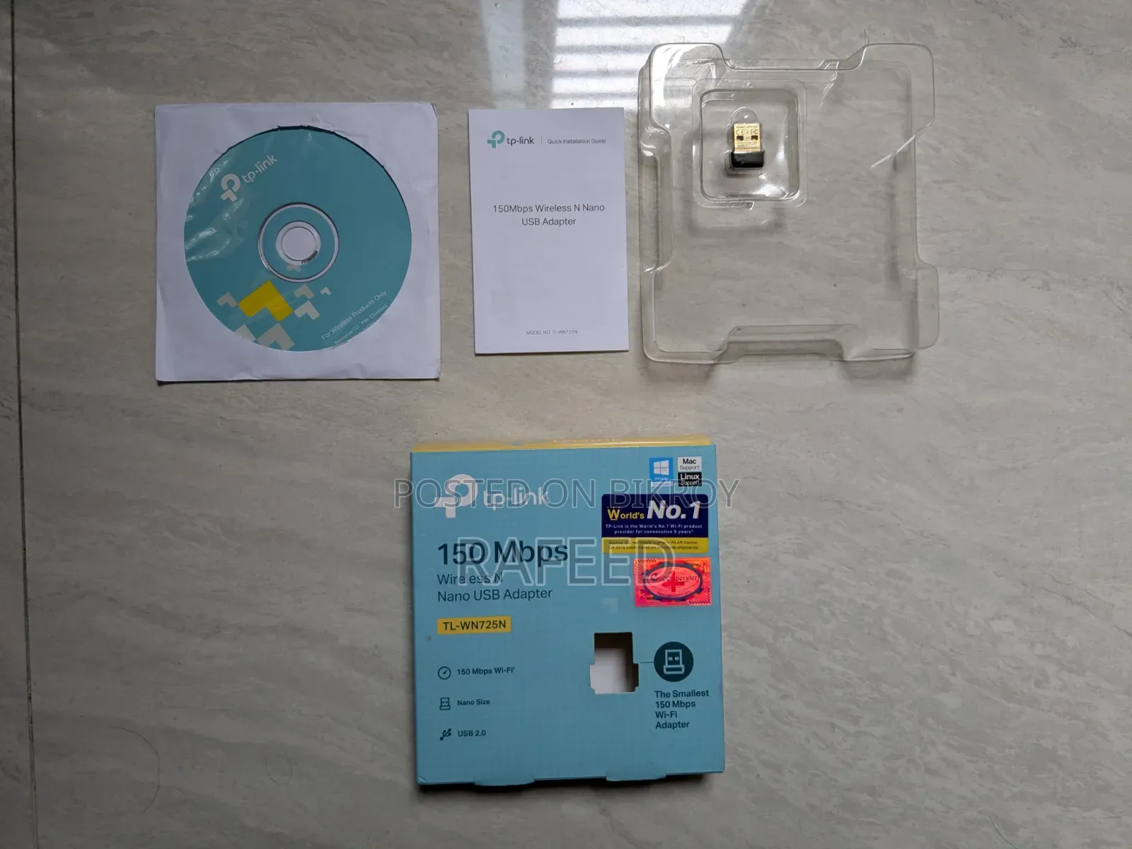 Tp Link Wireless Usb Adapter (Wifi Receiver)
