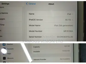 Apple iPad 9.7 128 GB Silver