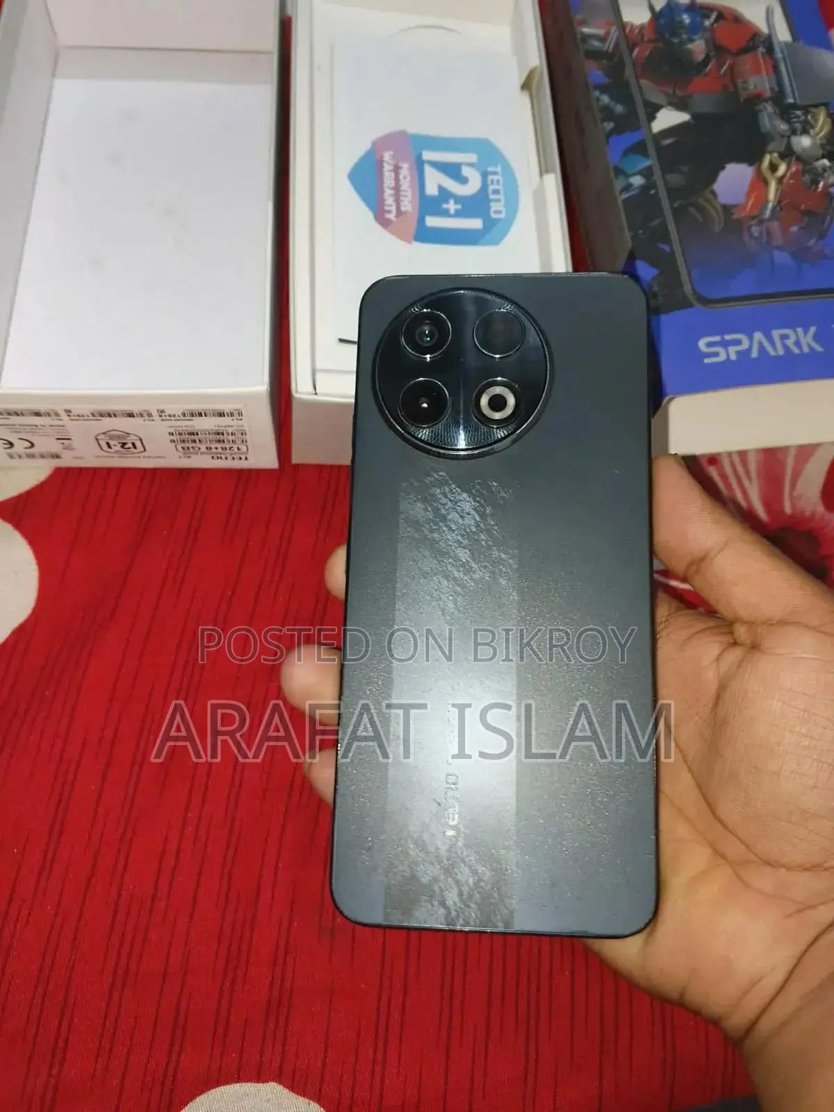 Tecno Spark 30 Pro 256 GB Black