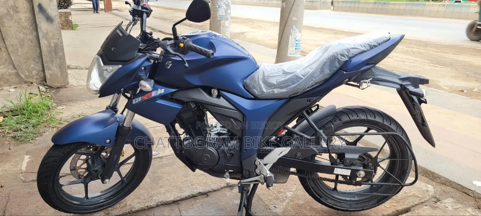 Suzuki Gixxer Monotone 2024 Blue