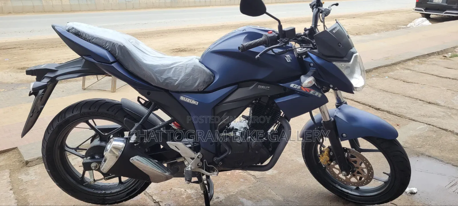Suzuki Gixxer Monotone 2024 Blue