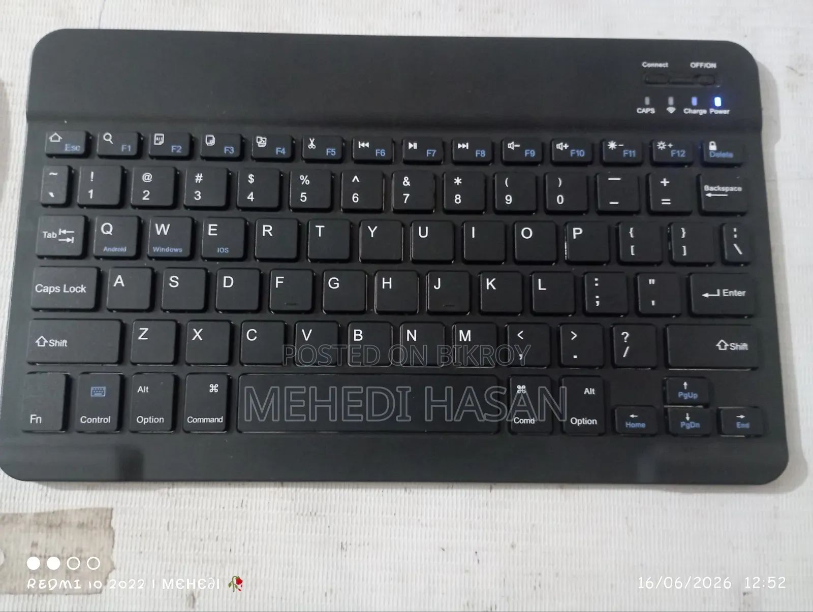 Bluetooth Keyboard Mouse Combo