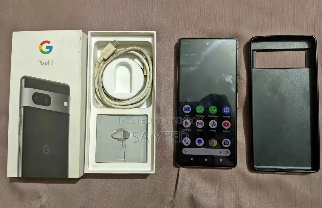 গুগল পিক্সেল ৭ ২৫৬ জিবি ব্ল্যাক