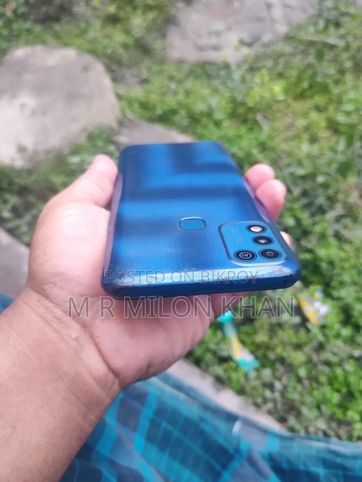 Infinix Hot 10 Play 64 GB Blue