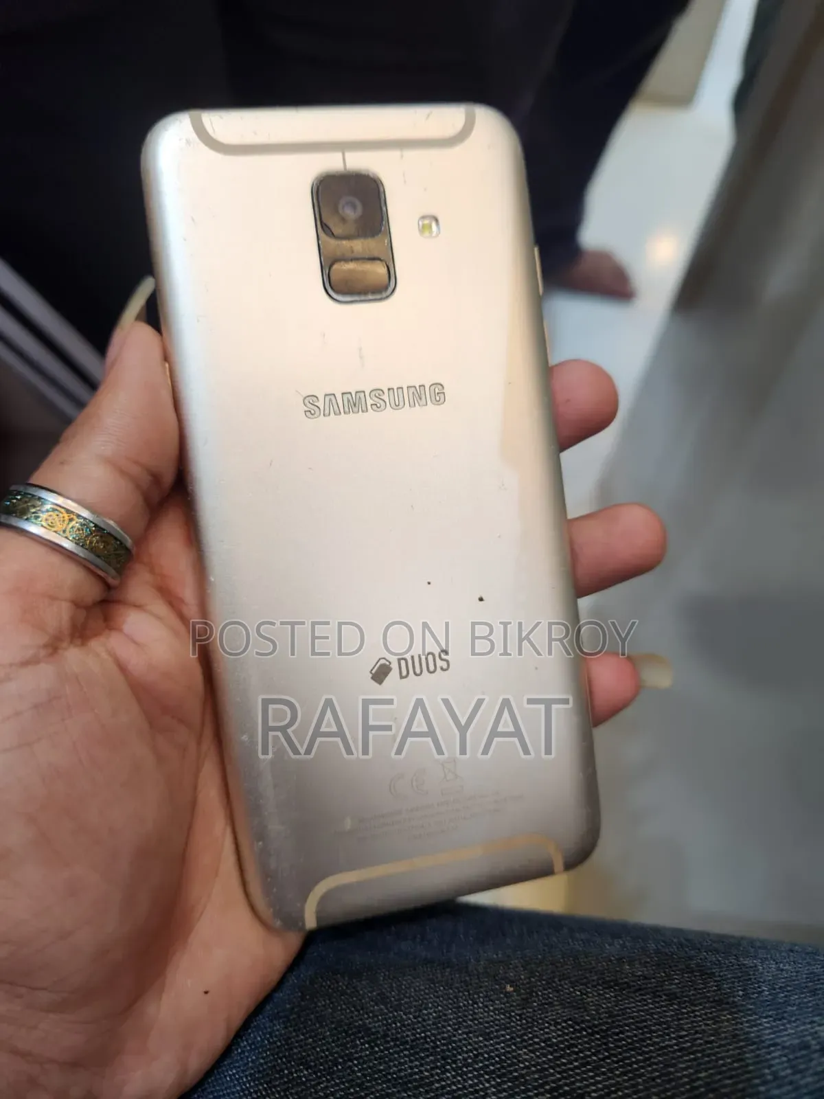 স্যামসাং গ্যালাক্সি এ৬ ৩২ জিবি সিলভার