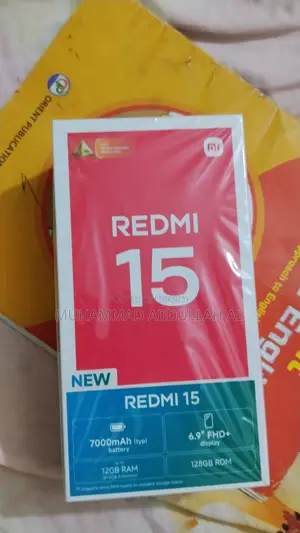 Xiaomi Redmi 15 128 GB Black