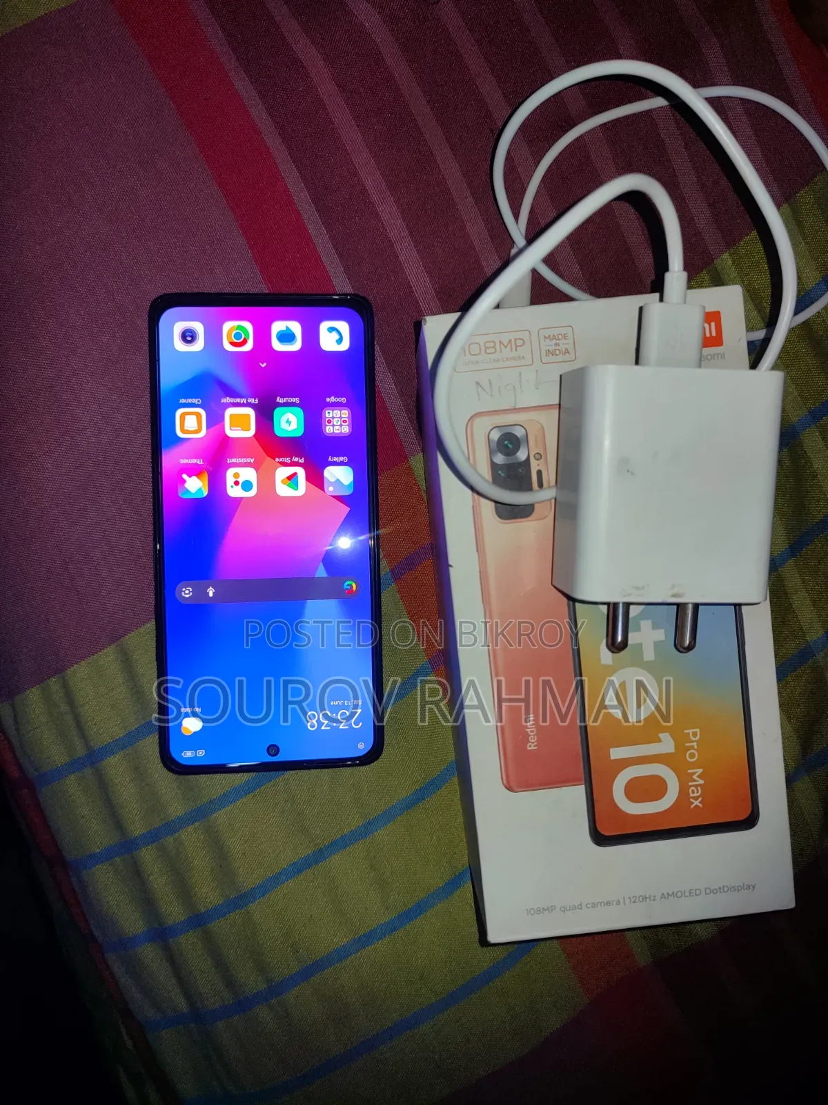Xiaomi Redmi Note 10 Pro Max 128 GB Black