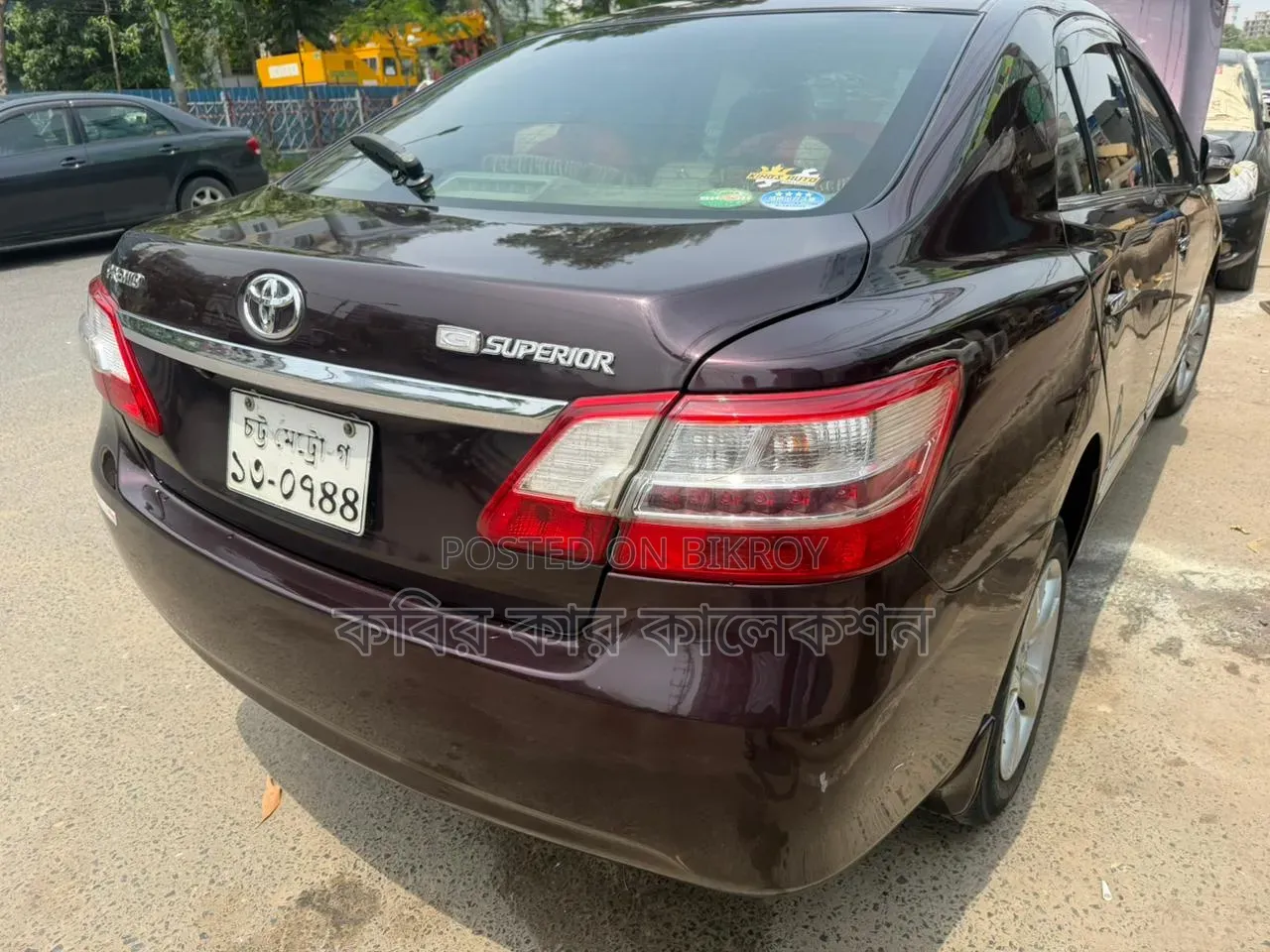 Toyota Premio 2015 Maroon