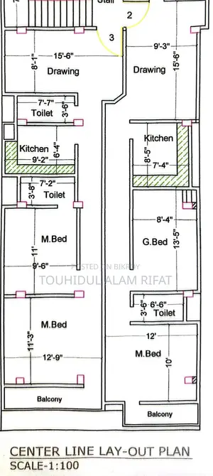 6-bedroom Apartment in Chandgaon for rent