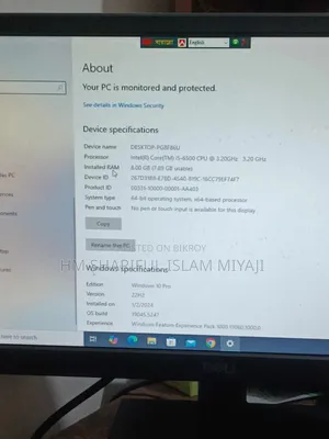Desktop Computer Dell Alienware Area-51 8GB Intel Core i5 HDD 512GB
