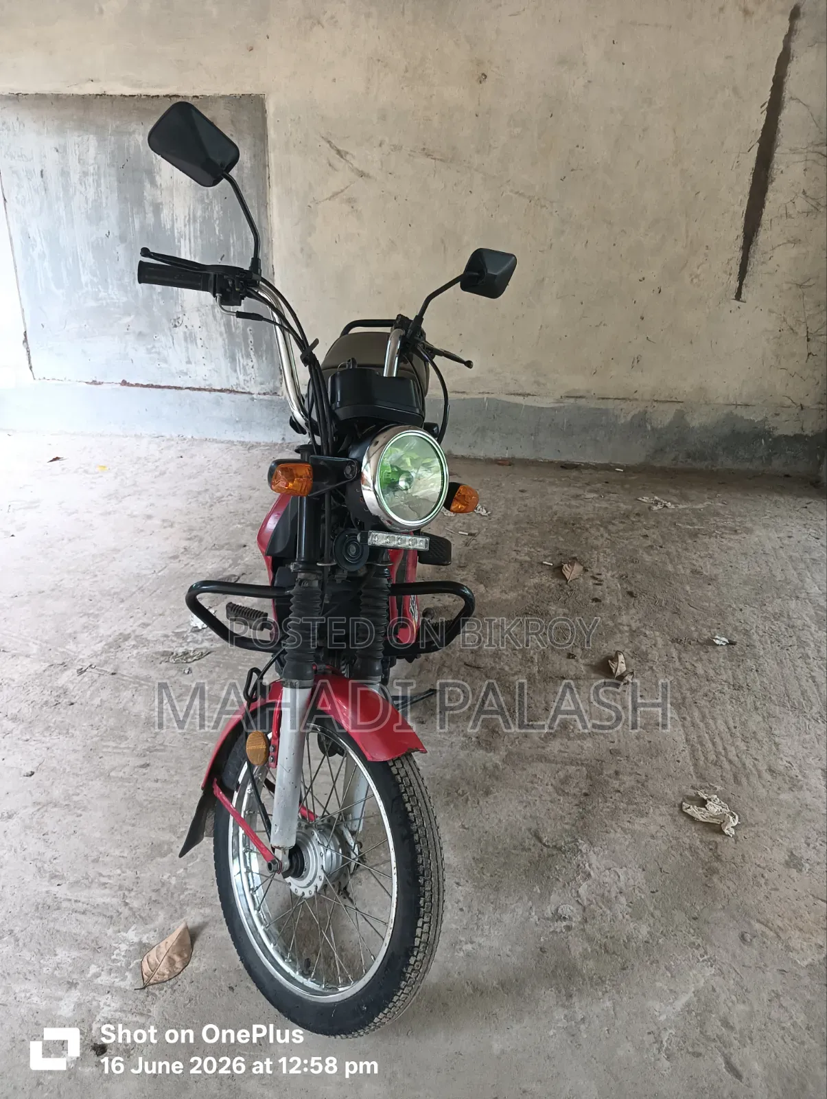 TVS XL 100 i-Touch 2021 Red