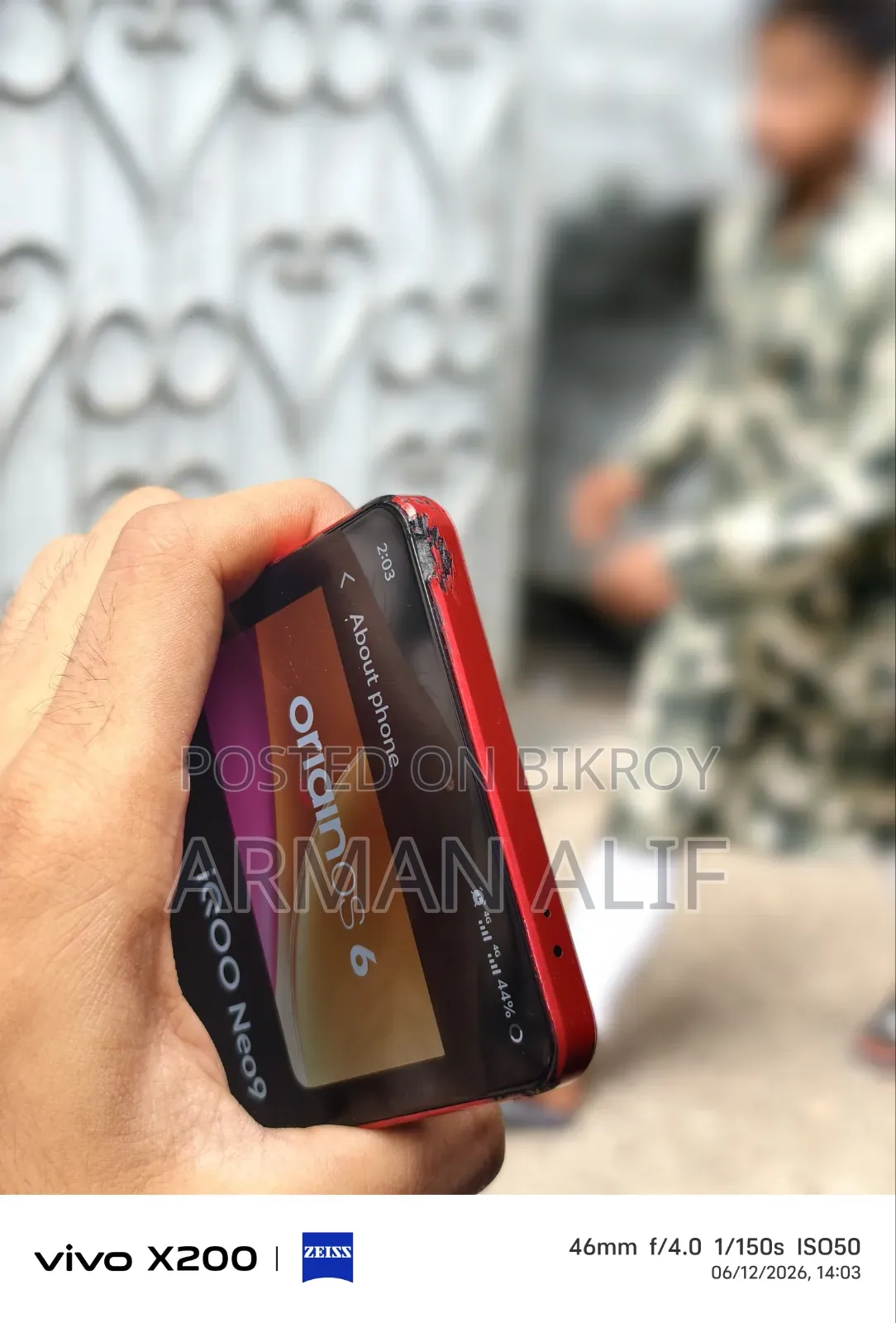 iQOO 256 GB Red
