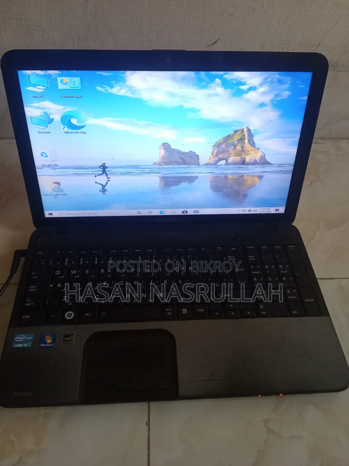 Laptop Toshiba Satellite C855 4GB Intel Core i5 HDD 1TB