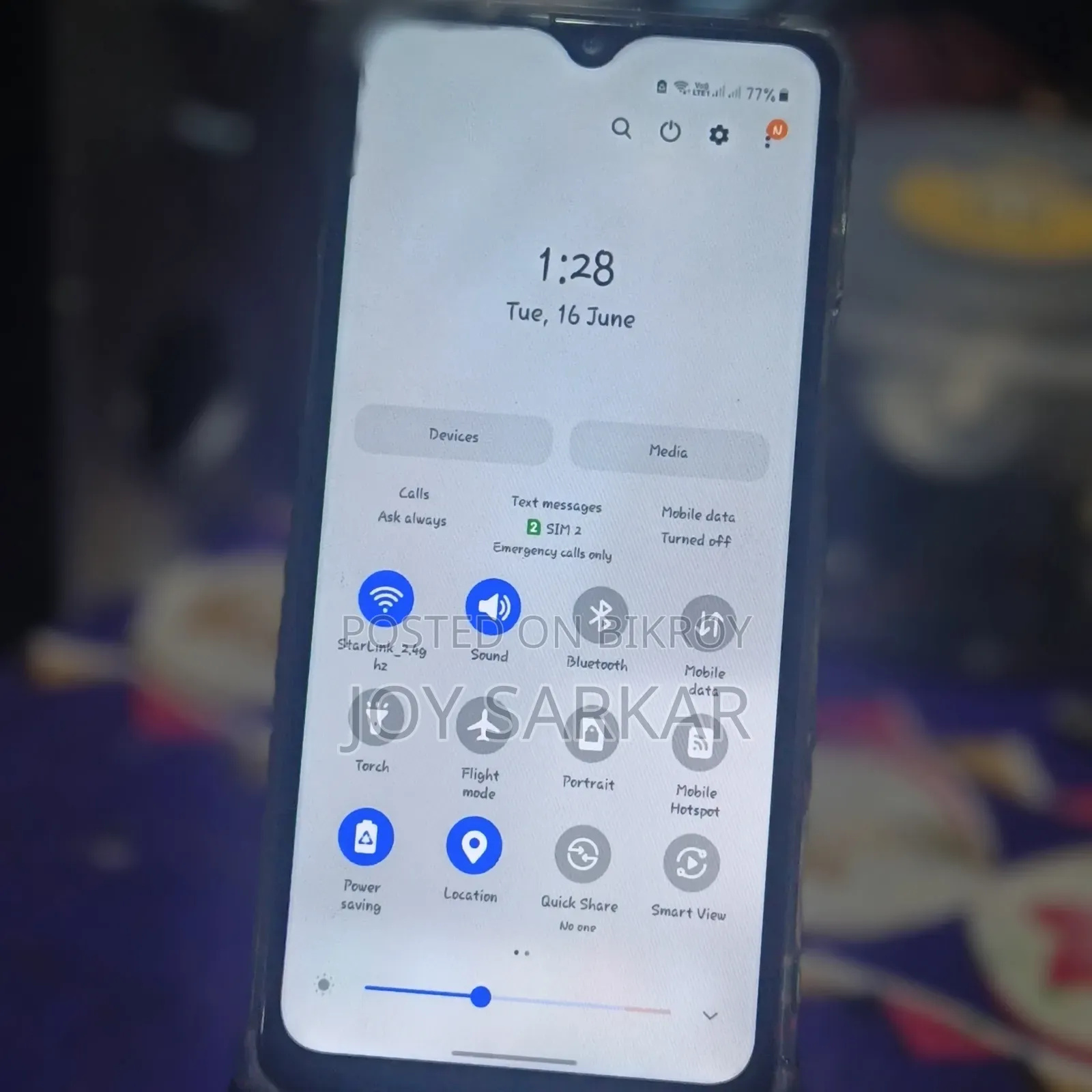 Samsung Galaxy A20s 32 GB Blue