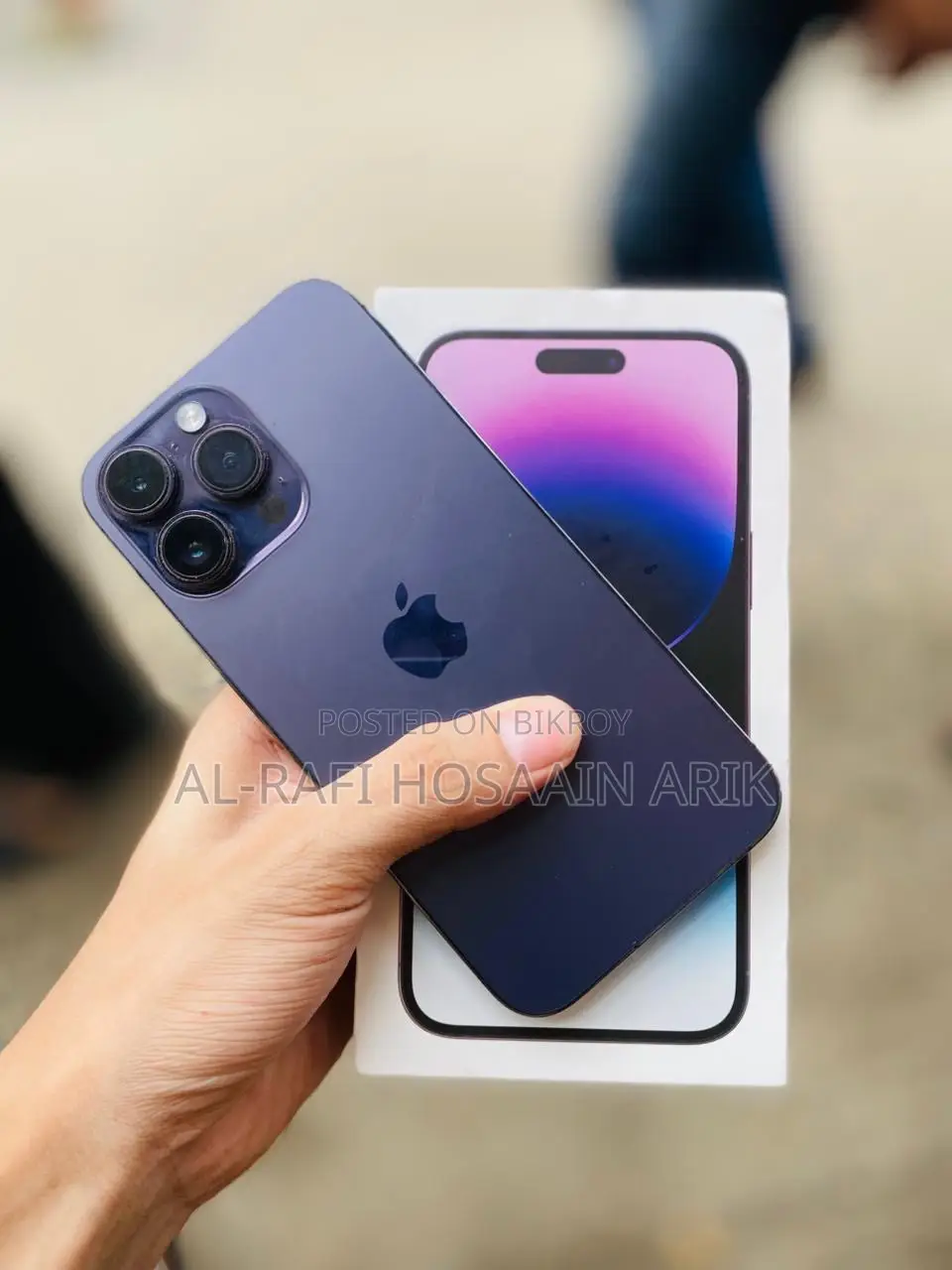 অ্যাপল আইফোন ১৪ প্রো ম্যাক্স ১২৮ জিবি পার্পল
