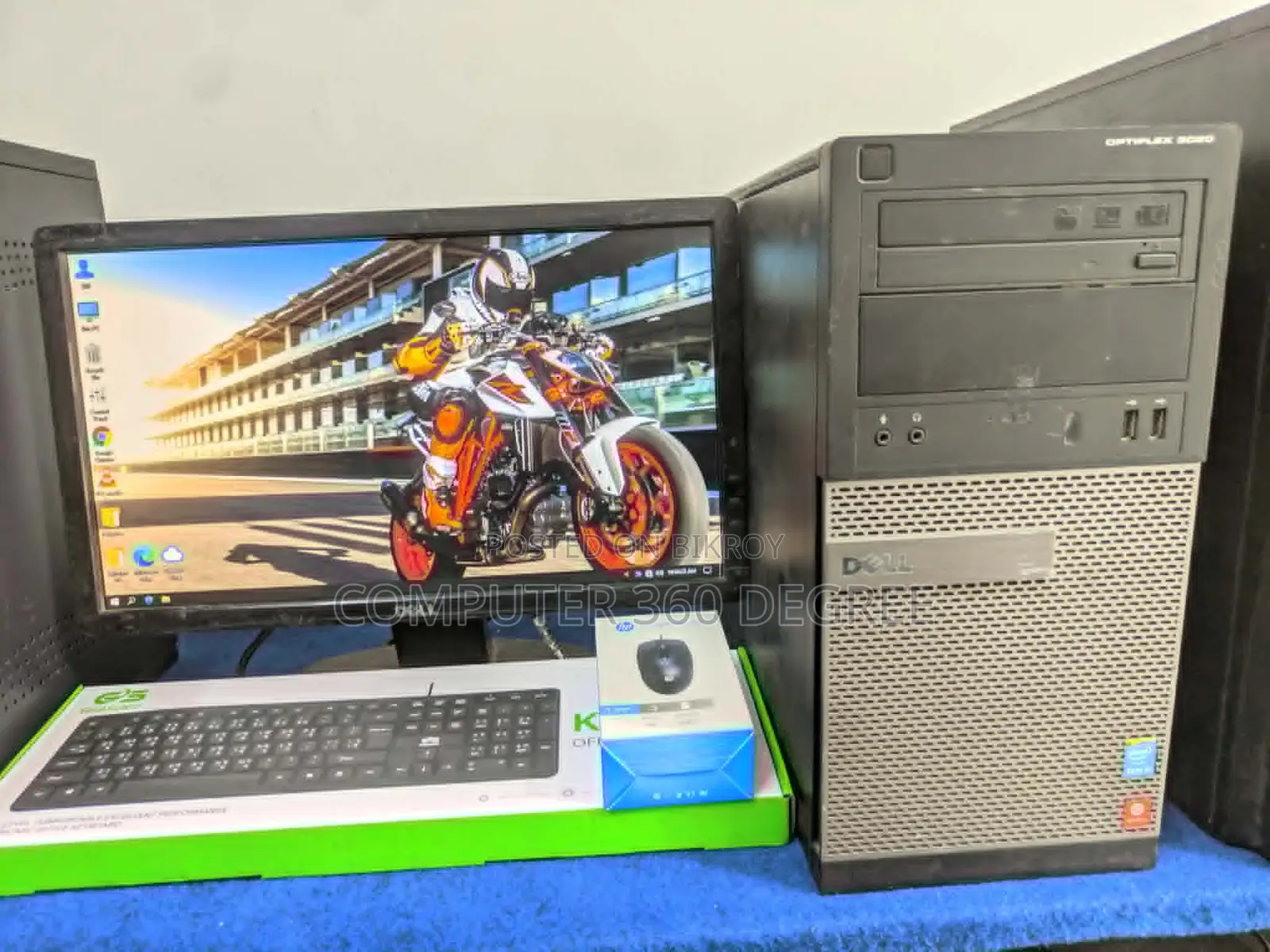 Desktop Computer Dell OptiPlex 3010 8GB Intel Core i3 HDD 500GB