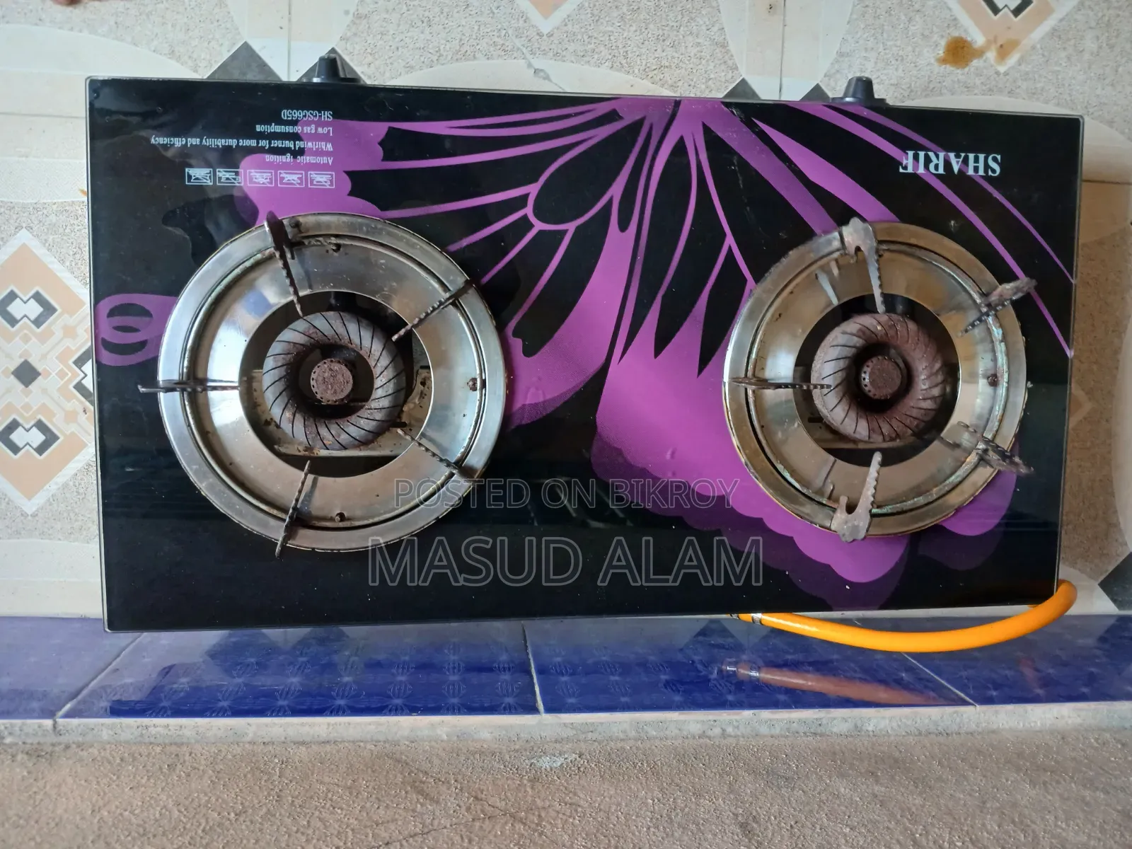 Sharif 2 Burner Gas Stove