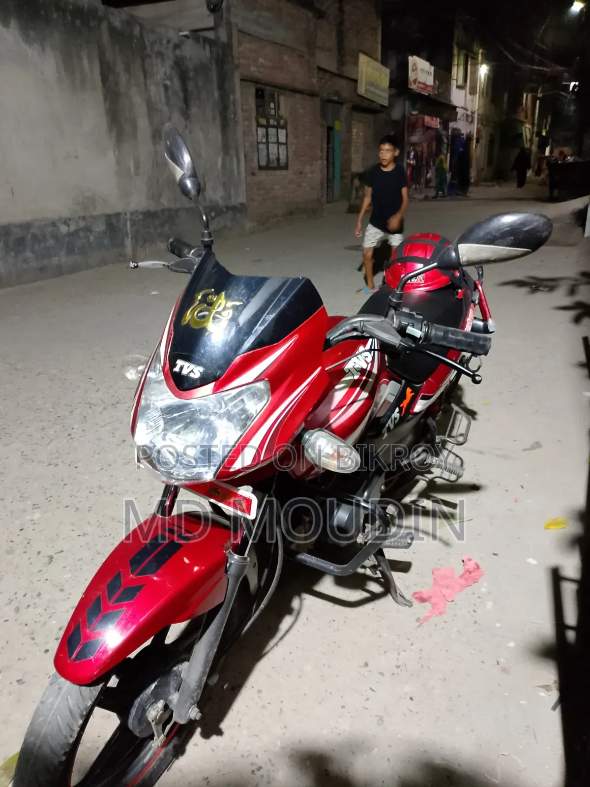 TVS Metro 2018 Red
