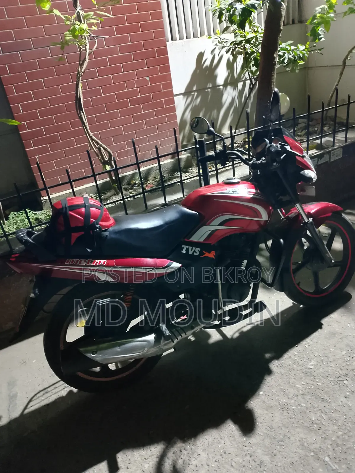 TVS Metro 2018 Red