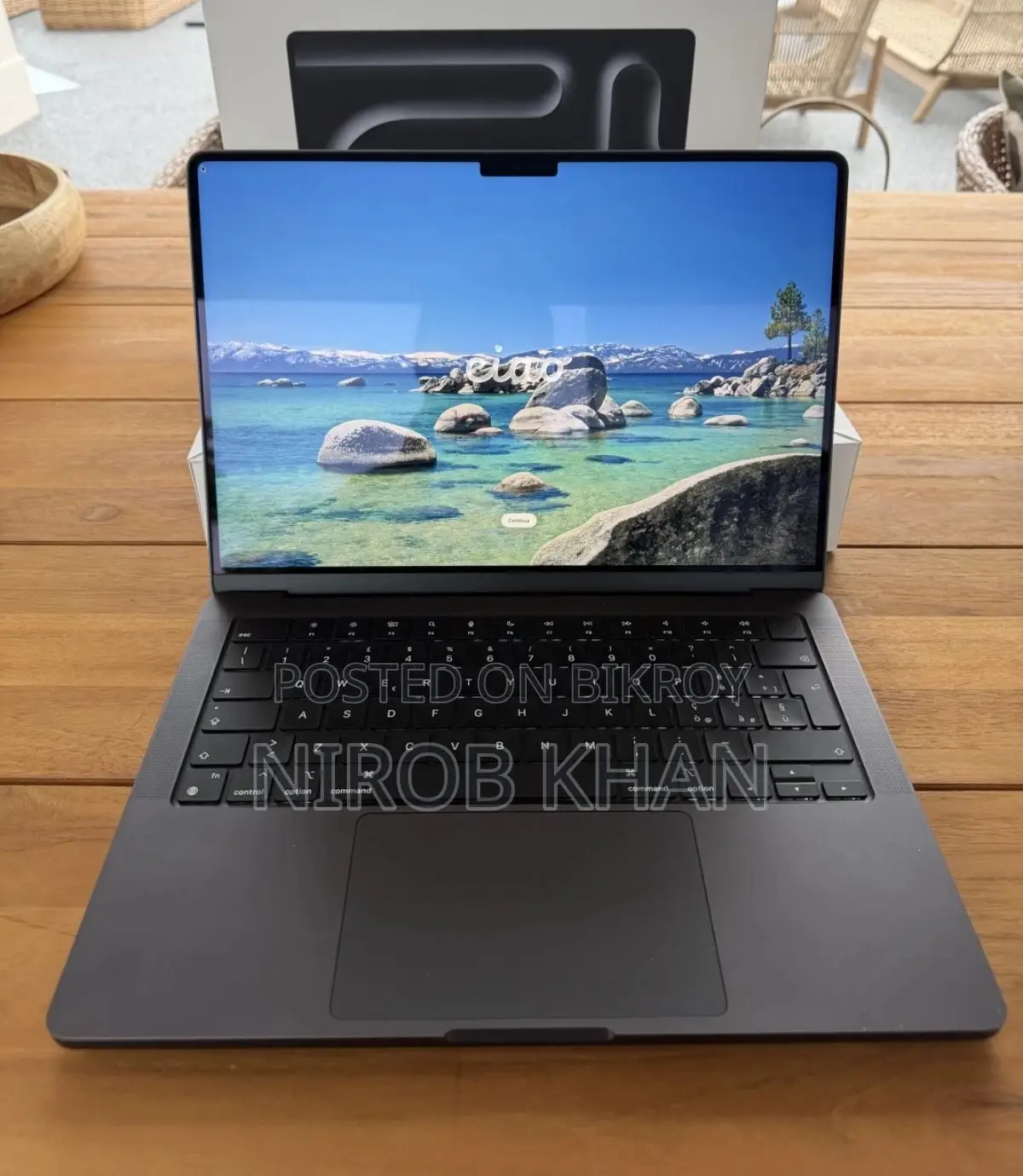 New Laptop Apple MacBook Pro 2024 M4 16GB Apple M4 SSD 1TB