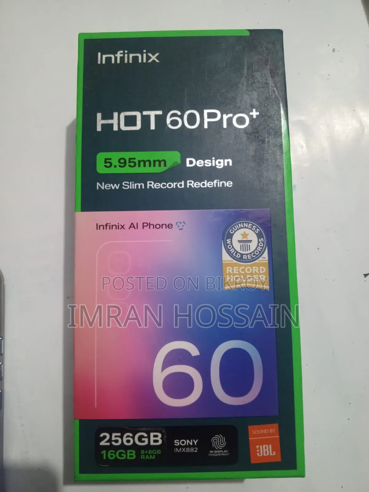 Infinix Hot 60 Pro+ 256 GB Black