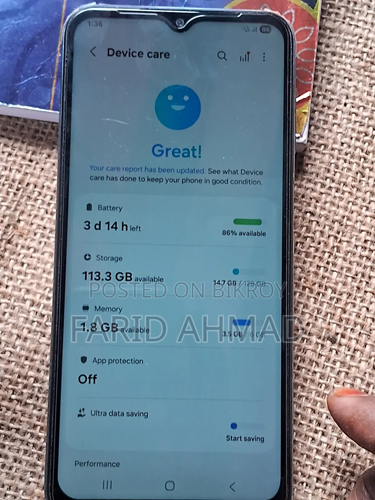 স্যামসাং গ্যালাক্সি এম১৪ ৪জি ১২৮ জিবি গ্রে