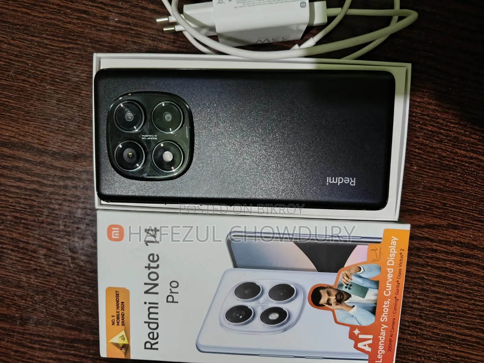 Xiaomi Redmi Note 14 Pro 256 GB Black
