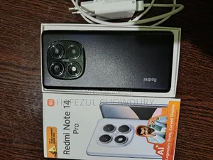 শাওমি রেডমি নোট ১৪ প্রো ২৫৬ জিবি ব্ল্যাক