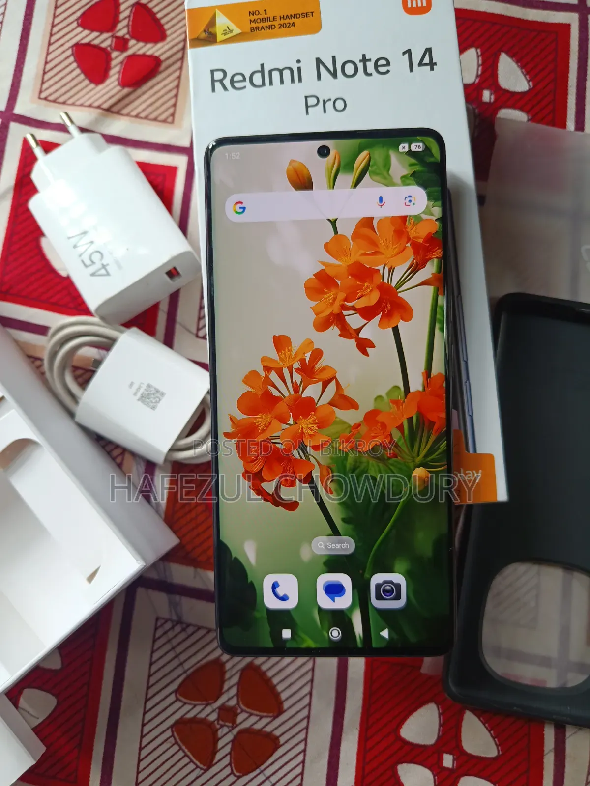Xiaomi Redmi Note 14 Pro 256 GB Black