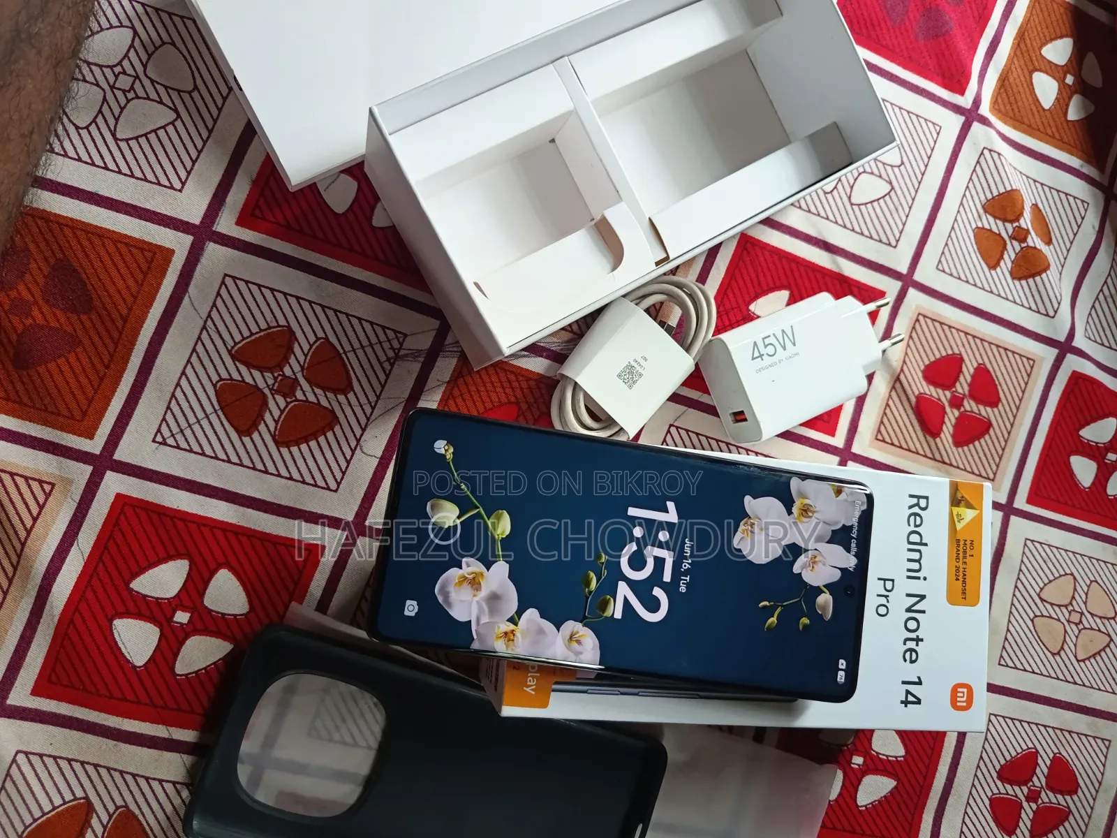 Xiaomi Redmi Note 14 Pro 256 GB Black