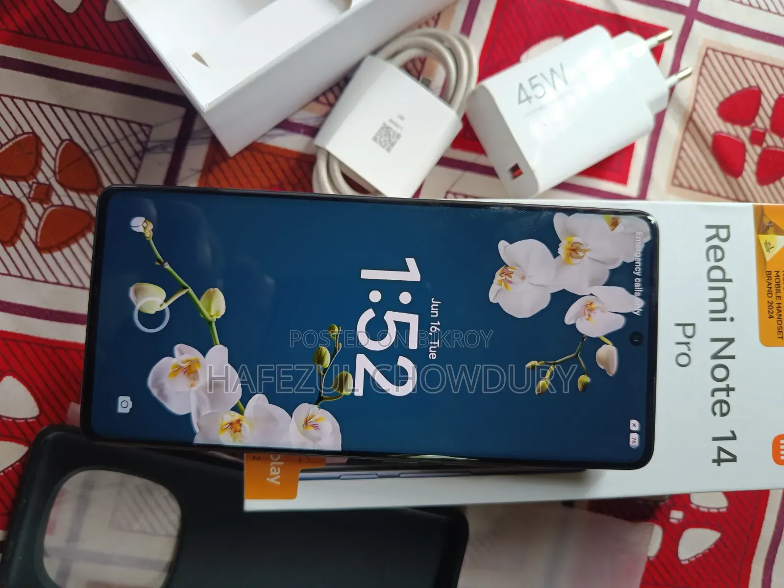 Xiaomi Redmi Note 14 Pro 256 GB Black