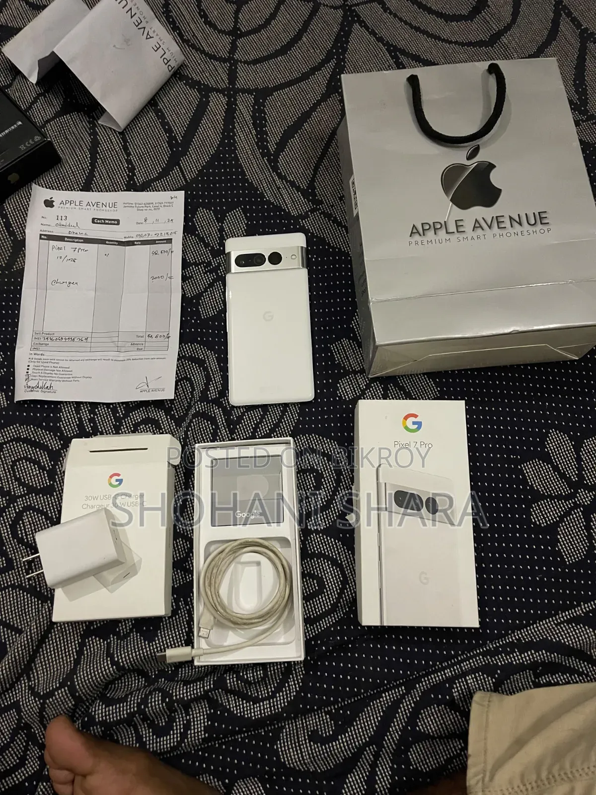 New Google Pixel 7 Pro 128 GB White