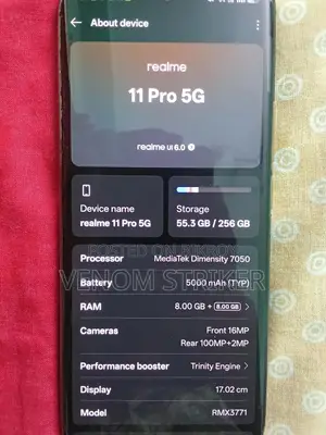 Realme 11 Pro 256 GB Gold
