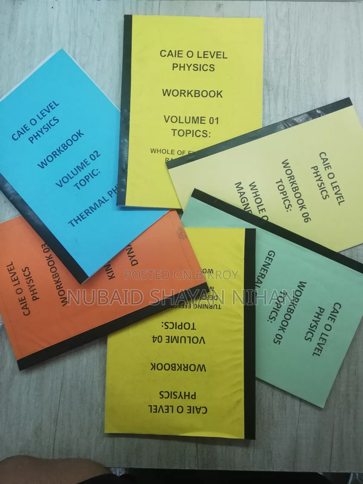 Caie O Level Physics 5054 Question Booklets