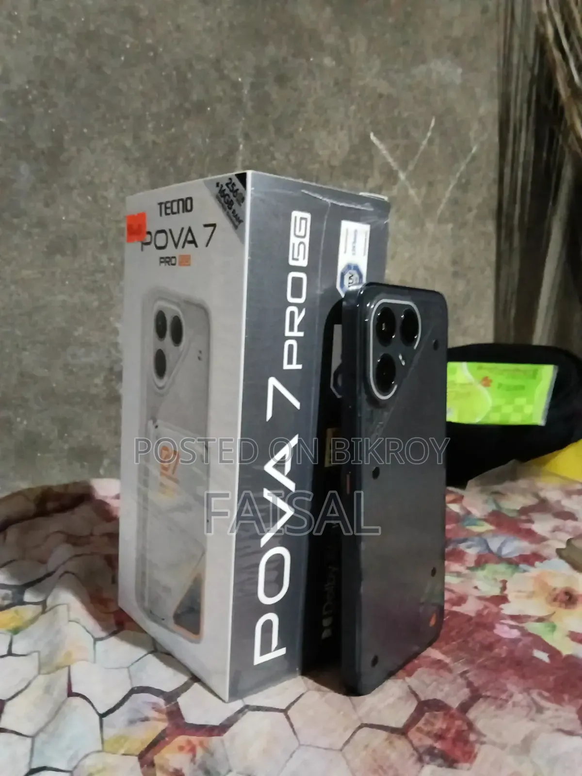 Tecno Pova 7 Pro 5G 256 GB Black