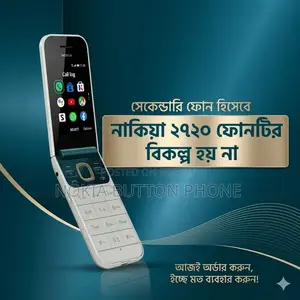 New Nokia 2720 Flip 512 GB White