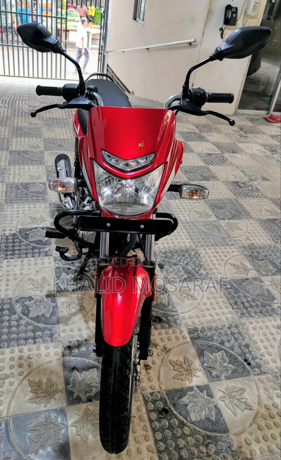 Bajaj Platina 100 2025 Red