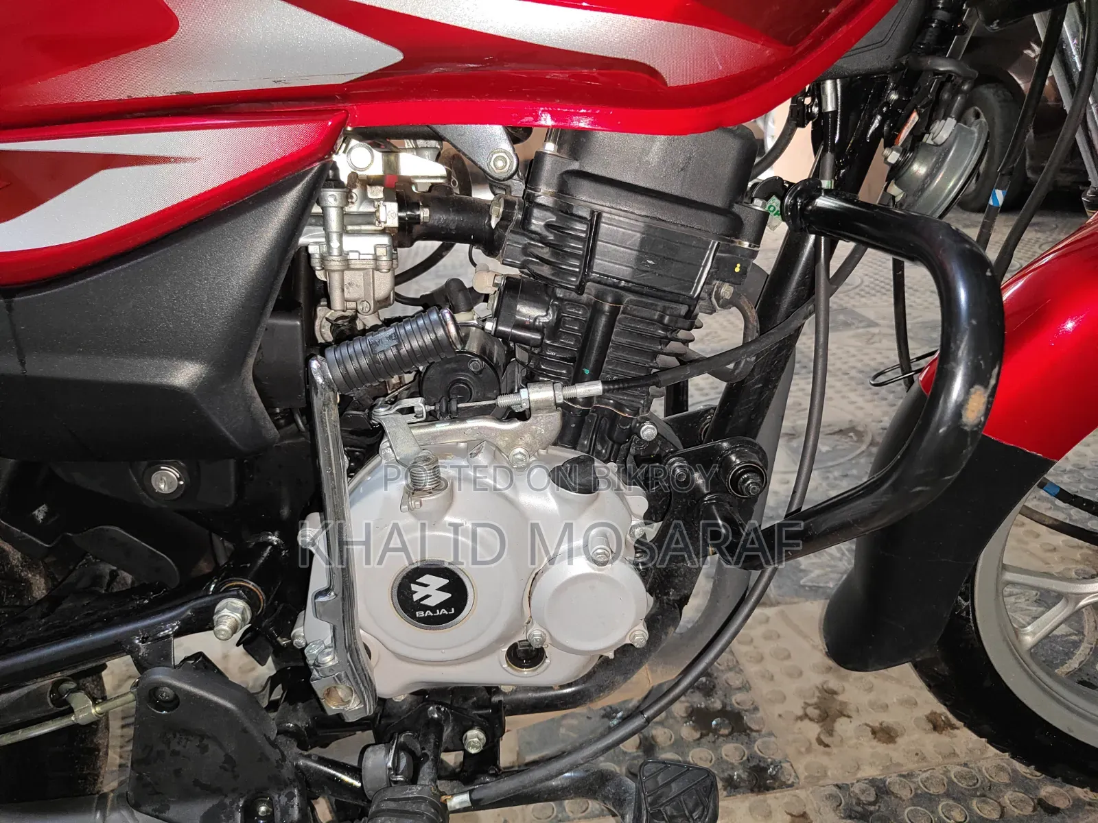 Bajaj Platina 100 2025 Red