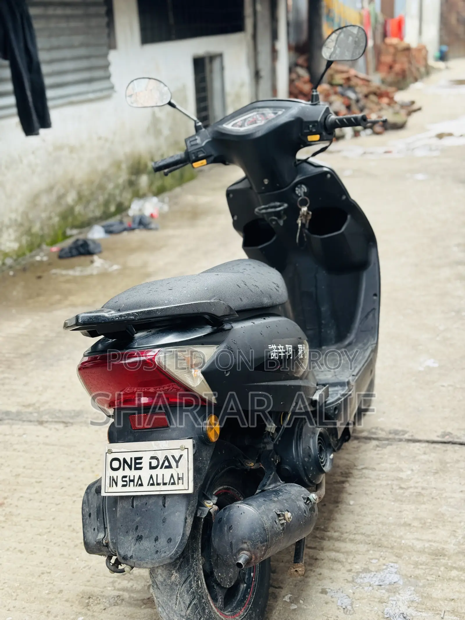 রানার স্কুটি-১১০ ২০২১ কালো