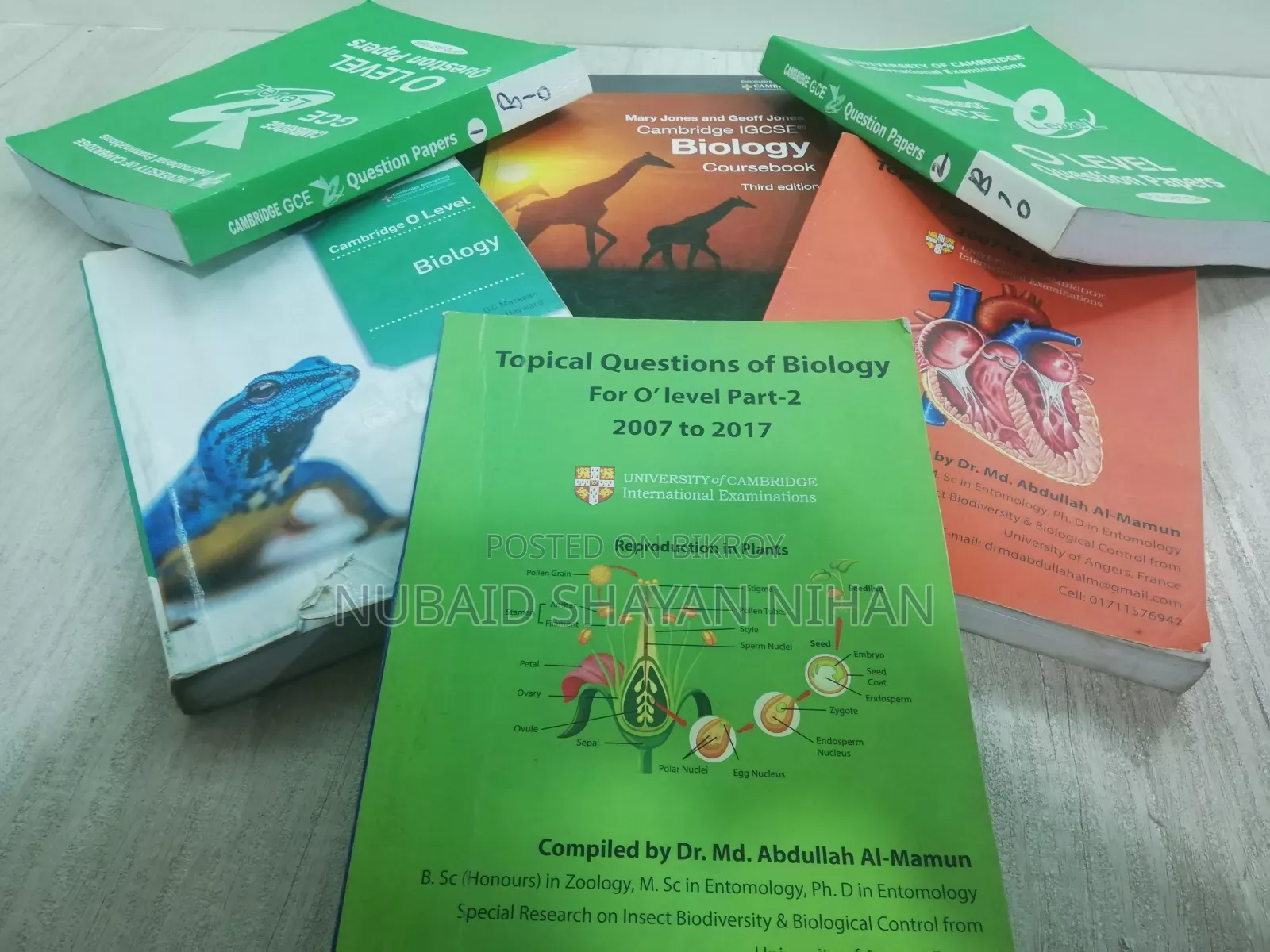 2 Conceptual Books, 2 Topical Booklets and 2 Past Papers